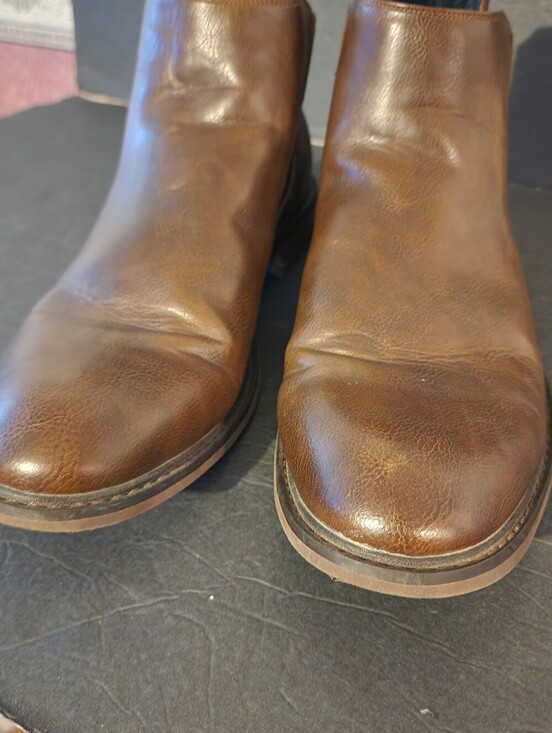 Kurt & Larson Mens Cognac Brown Chelsea Boots- Portland Size 14 M main image 6